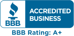BBB Accredited Business A+ Certified logo BBB Accredited Business A+ Certified logo.