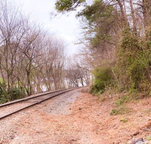 Upatoi, GA railway track.